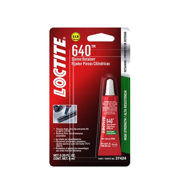 LOCTITE 640 FIJADOR PIEZAS CILINDRICAS 6ML