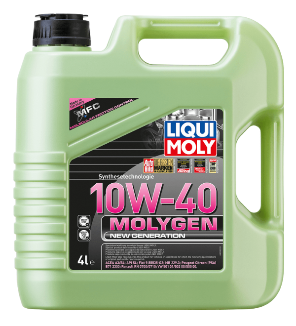 LIQUI MOLY 10W40 MOLYGEN NEW GENERATION 4LT.