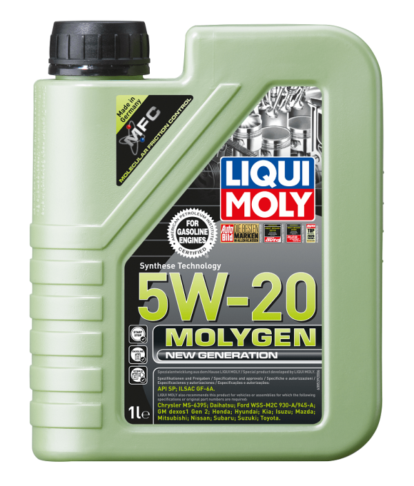 LIQUI MOLY 5W20 MOLYGEN NEW GENERATION 1LT.
