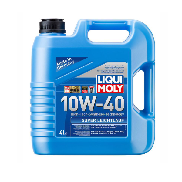 LIQUI MOLY 10W40 SUPER LEICHTLAUF 4LT