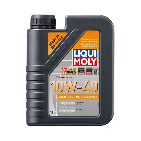 LIQUI MOLY 10W40 LEICHTLAUF PERFORMANCE 1LT.