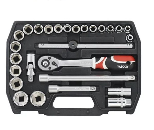 Juego De Dados 1/2 8-32mm. 27 Pcs.